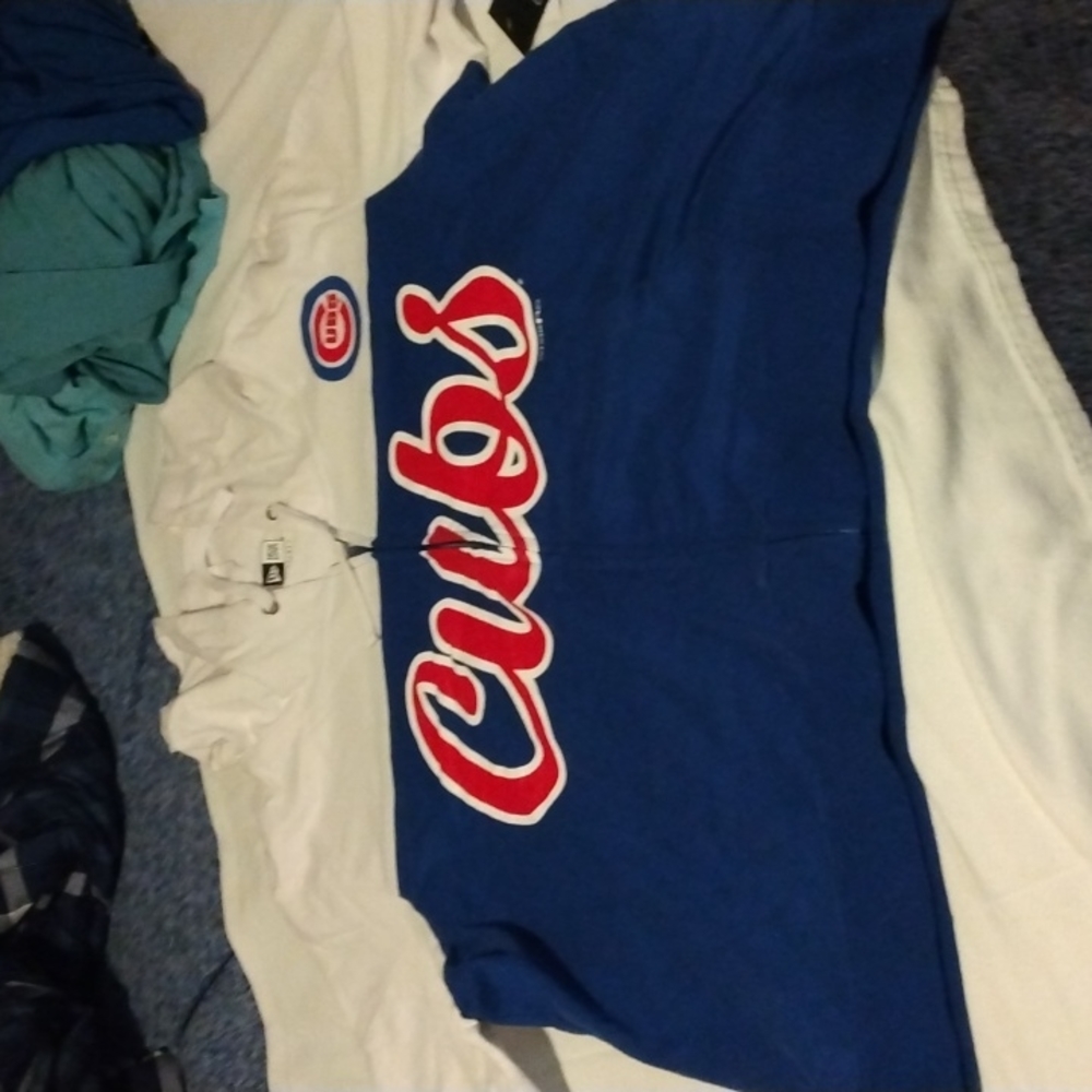 New era Chicago cubs zip up hoodie